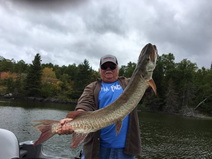 Dad with musky